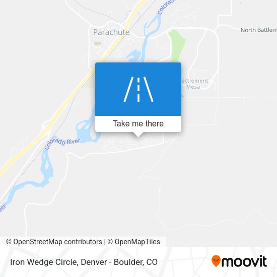 Iron Wedge Circle map