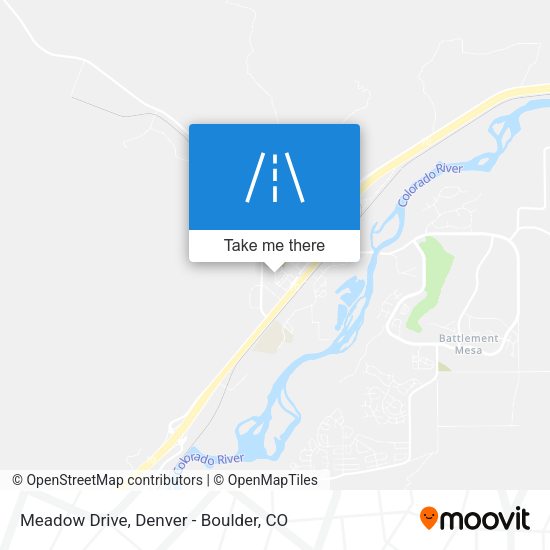 Meadow Drive map