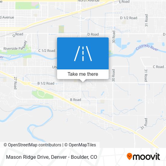 Mason Ridge Drive map