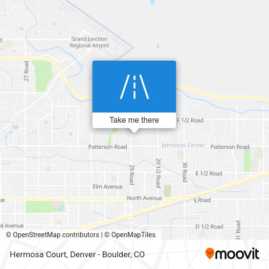 Hermosa Court map