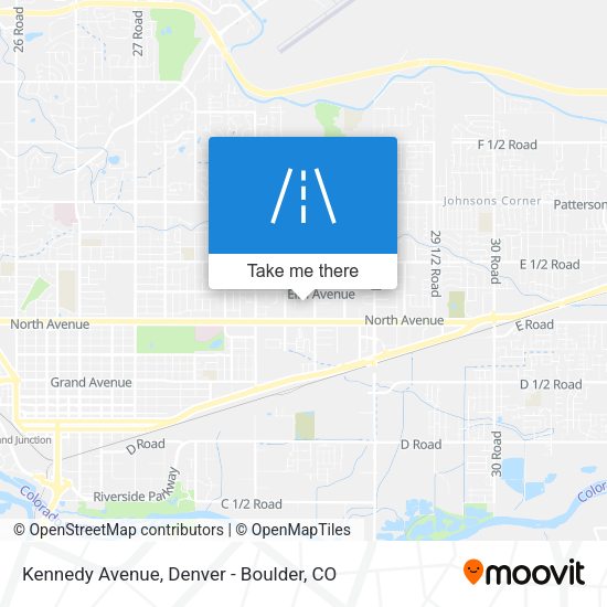 Kennedy Avenue map