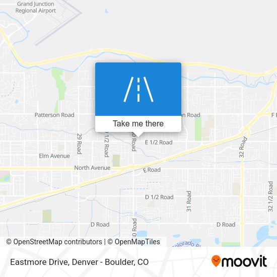 Mapa de Eastmore Drive