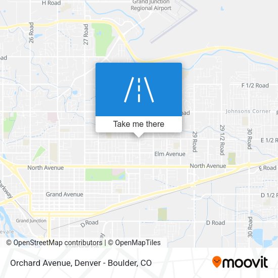 Orchard Avenue map