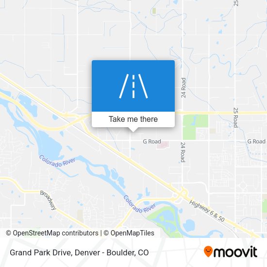 Mapa de Grand Park Drive
