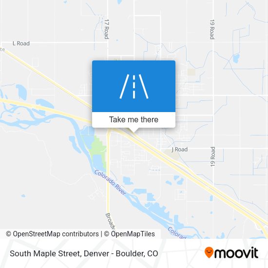 Mapa de South Maple Street