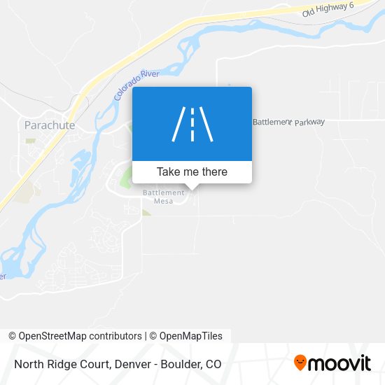 North Ridge Court map