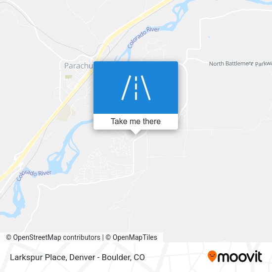 Mapa de Larkspur Place