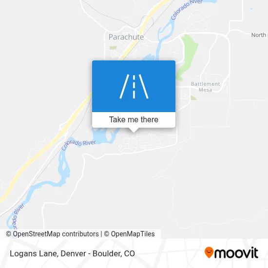 Logans Lane map