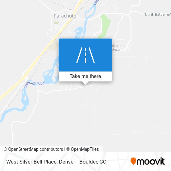 Mapa de West Silver Bell Place
