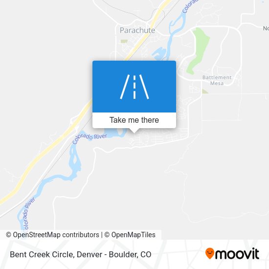Bent Creek Circle map