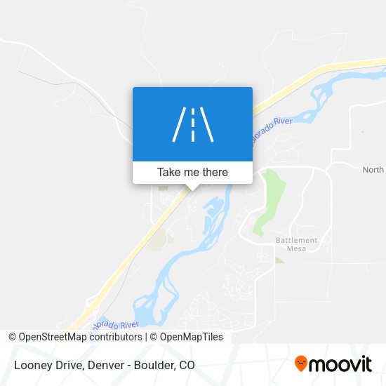 Looney Drive map