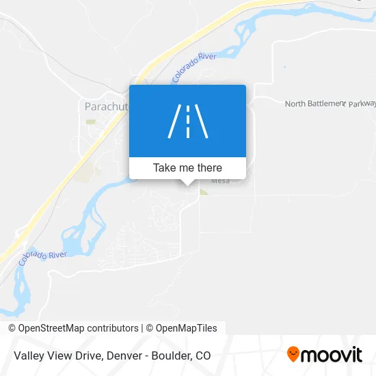 Valley View Drive map