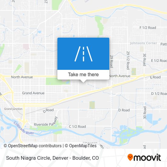 South Niagra Circle map