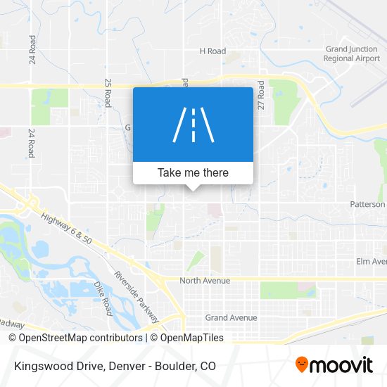 Kingswood Drive map