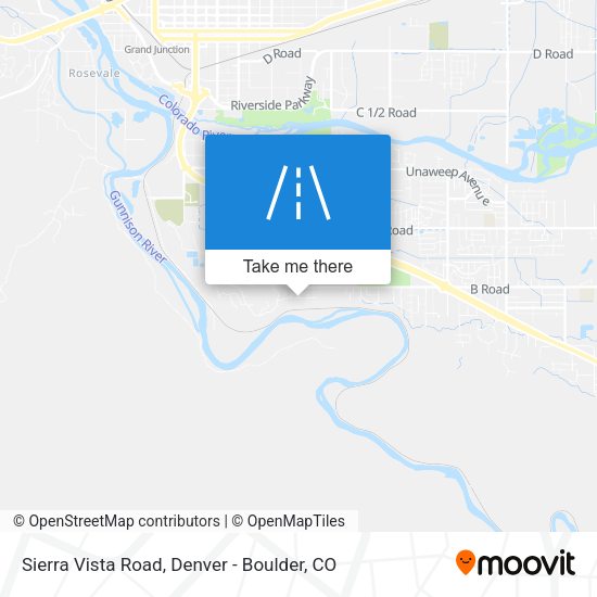 Sierra Vista Road map