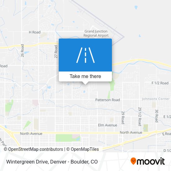 Wintergreen Drive map