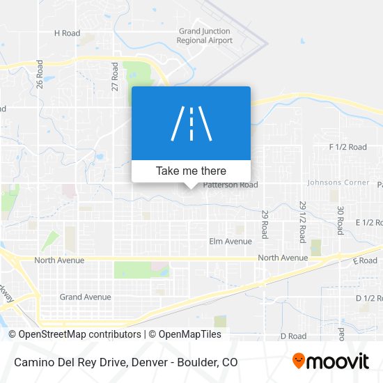 Camino Del Rey Drive map