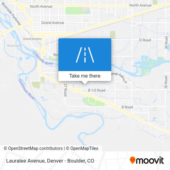 Lauralee Avenue map