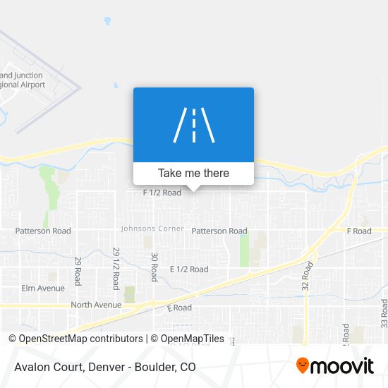 Avalon Court map
