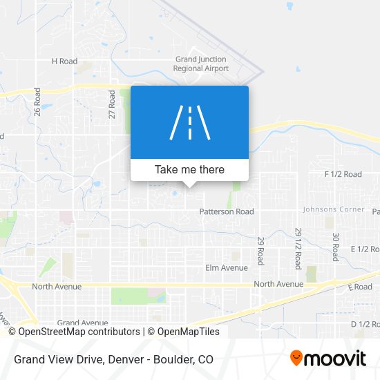 Grand View Drive map
