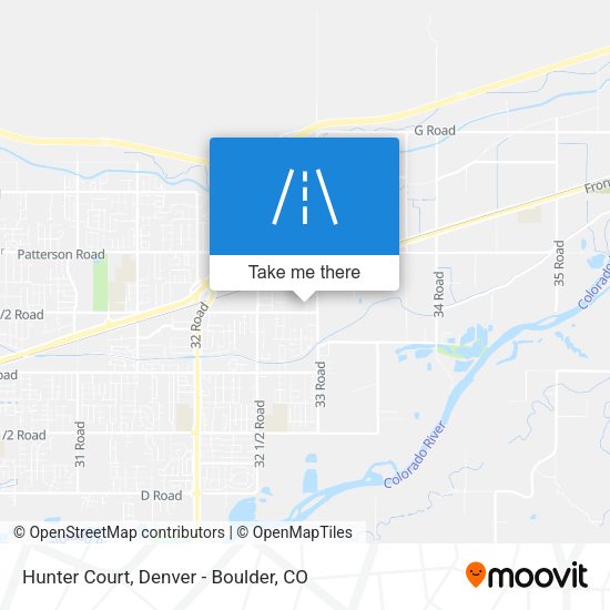 Hunter Court map