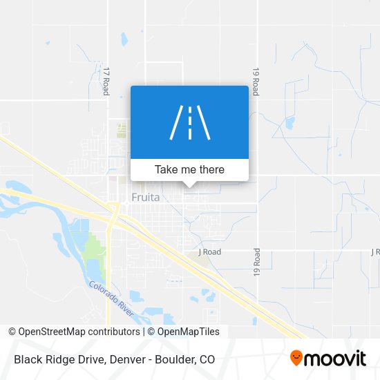Black Ridge Drive map