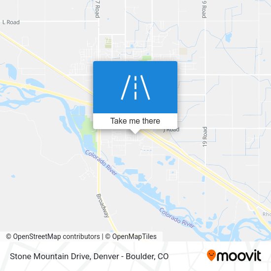 Stone Mountain Drive map