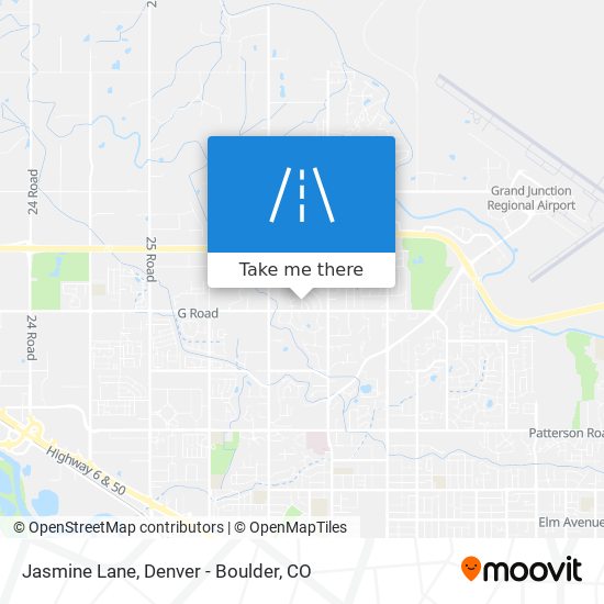 Jasmine Lane map