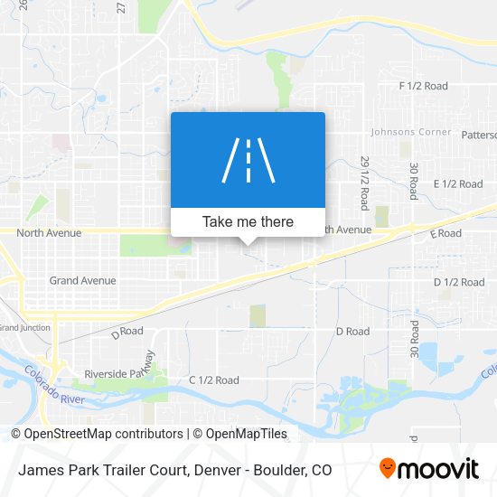 Mapa de James Park Trailer Court