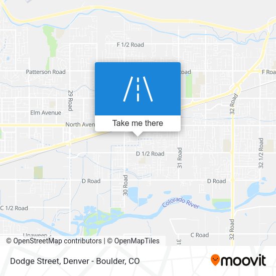 Dodge Street map