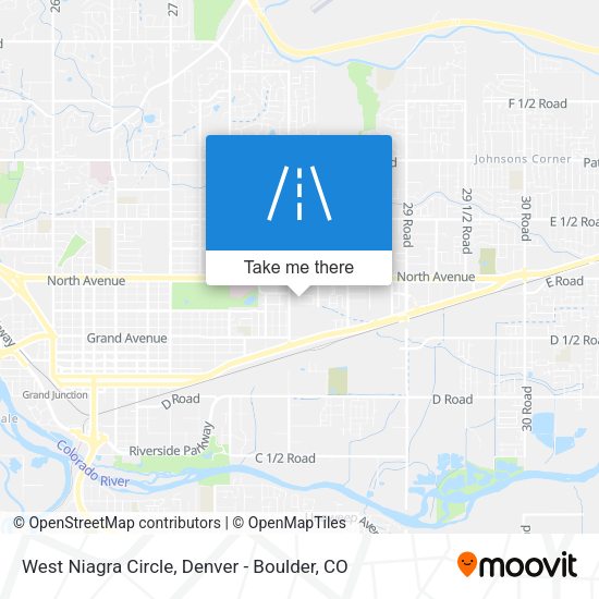 Mapa de West Niagra Circle