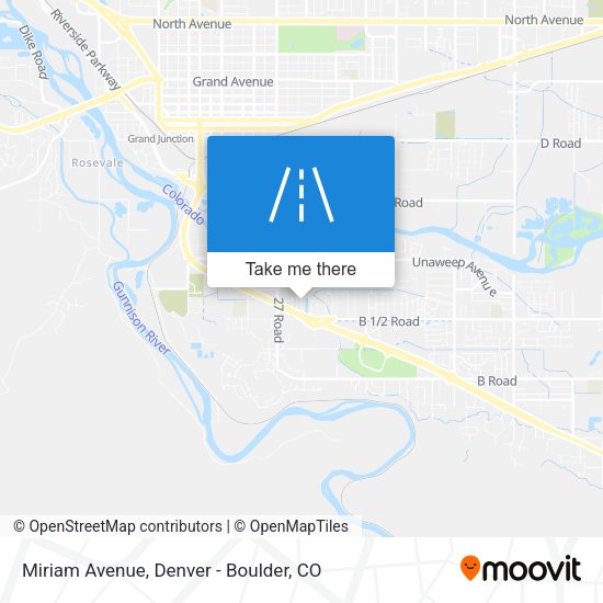 Mapa de Miriam Avenue