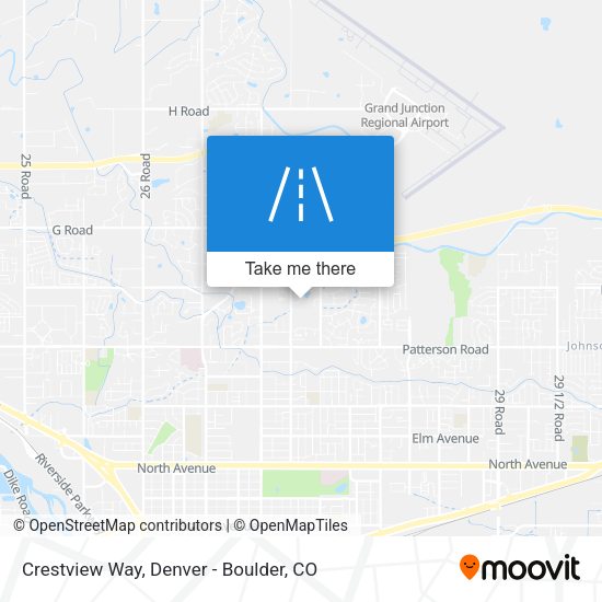 Mapa de Crestview Way