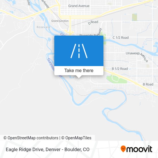 Mapa de Eagle Ridge Drive