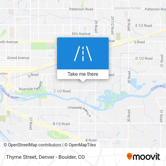 Thyme Street map