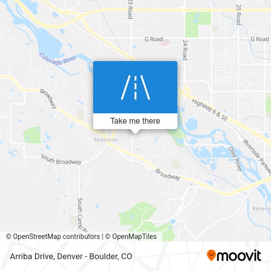 Mapa de Arriba Drive