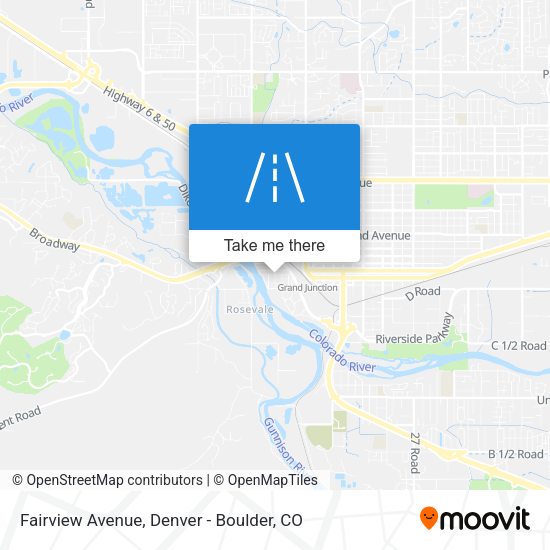 Mapa de Fairview Avenue