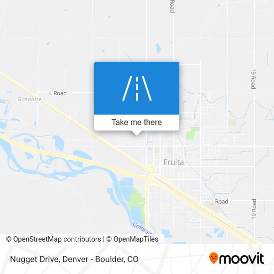 Mapa de Nugget Drive