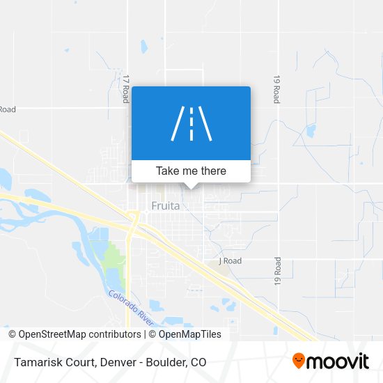 Tamarisk Court map