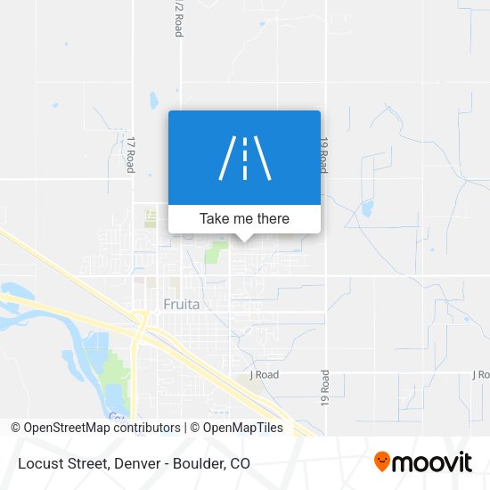 Locust Street map