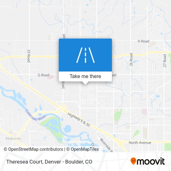 Theresea Court map