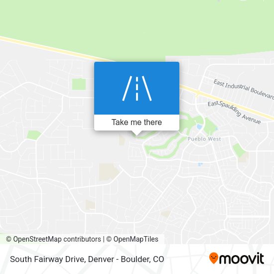 South Fairway Drive map