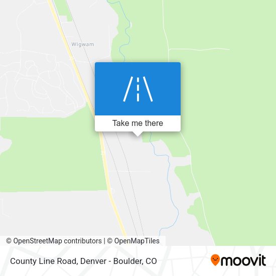 County Line Road map