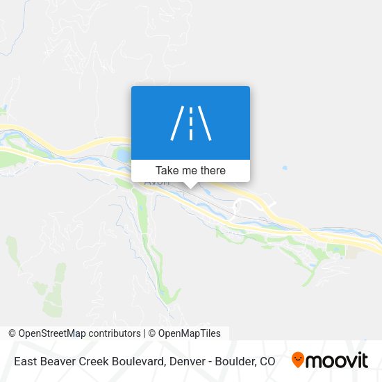 East Beaver Creek Boulevard map