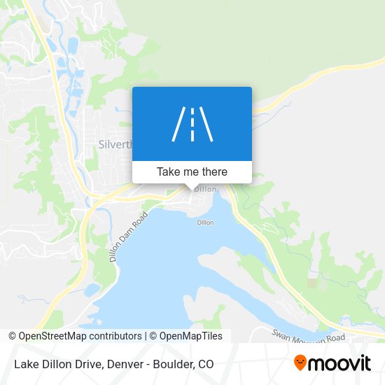 Mapa de Lake Dillon Drive