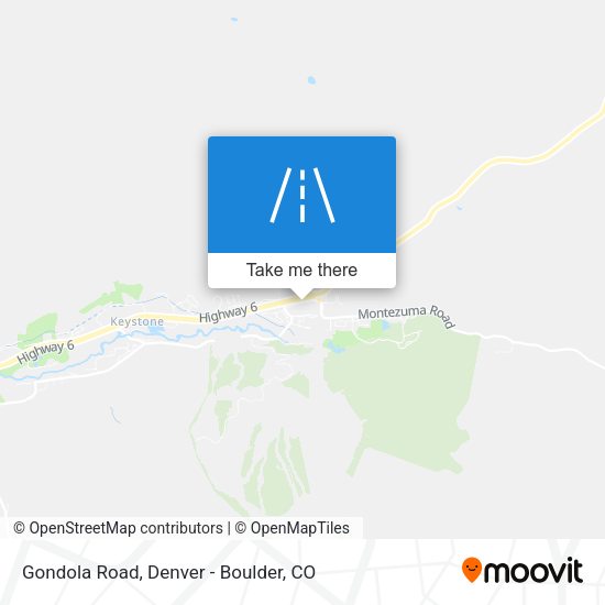 Mapa de Gondola Road