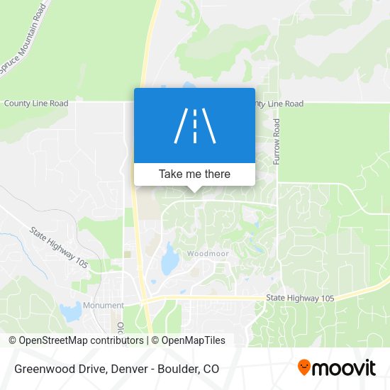 Mapa de Greenwood Drive