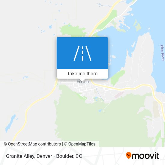 Mapa de Granite Alley