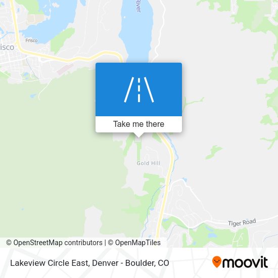 Lakeview Circle East map