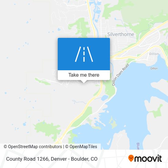 County Road 1266 map